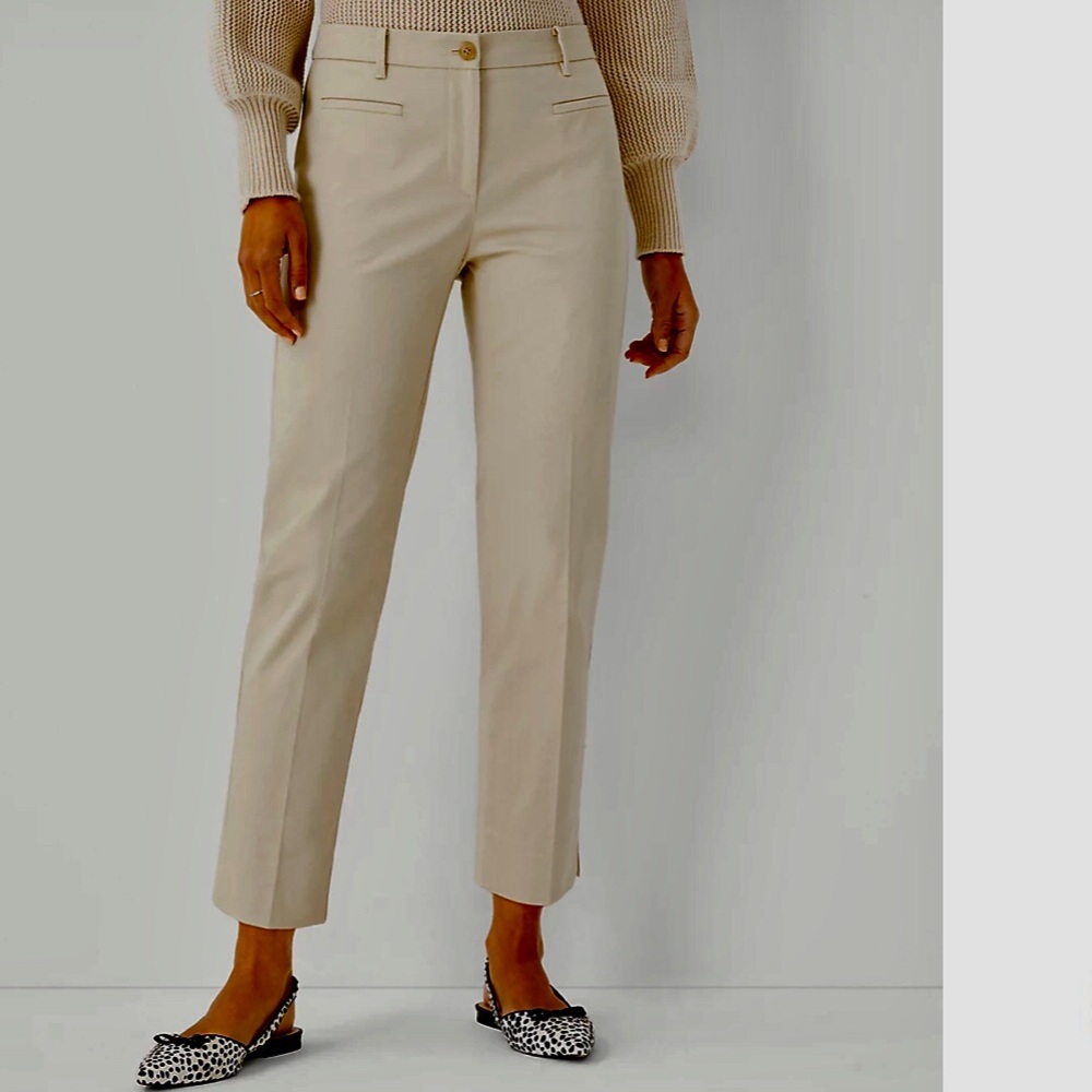 Ann Taylor “The Cotton Crop Pants”, NWT,size 10, midrise